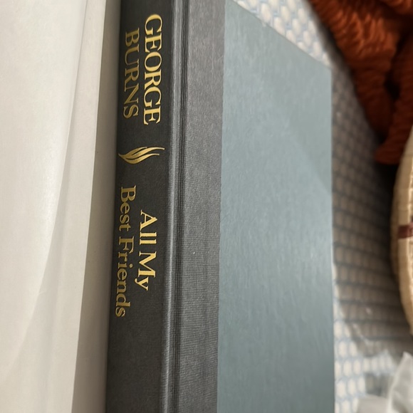 George Burns All My Best Friends Hard Covered Collectors Book - Picture 3 of 11